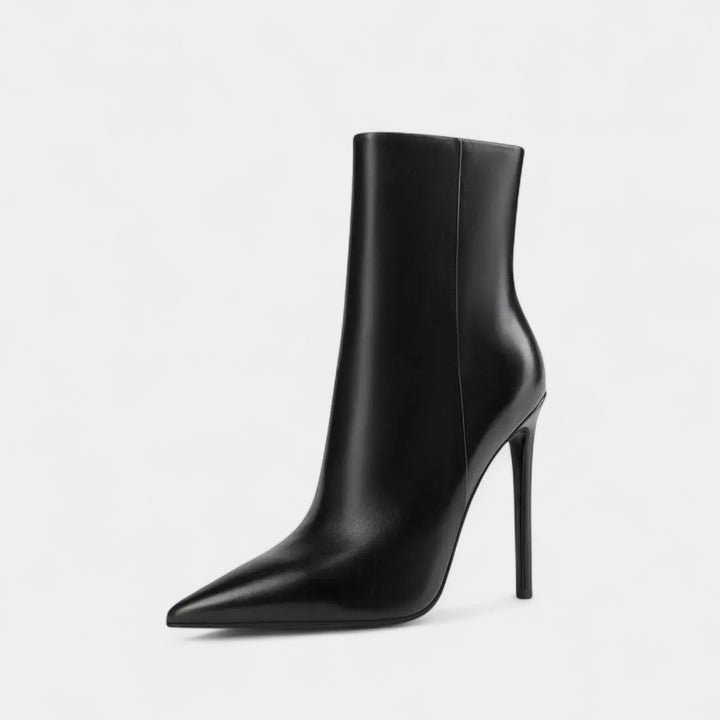 Naila | Botines de mujer con tacón y punta afilada, elegantes para otoño