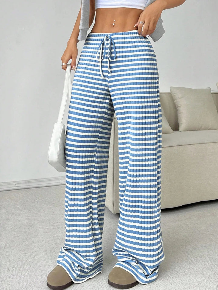 Annabelle | Pantalones de mujer de corte amplio con cintura ajustable para el día a día