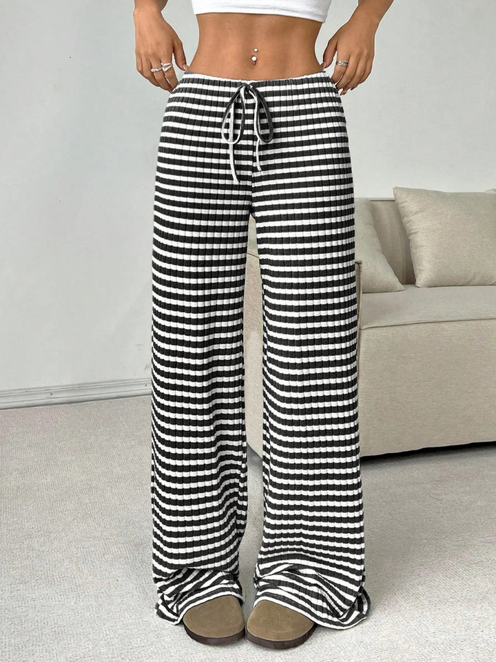 Annabelle | Pantalones de mujer de corte amplio con cintura ajustable para el día a día