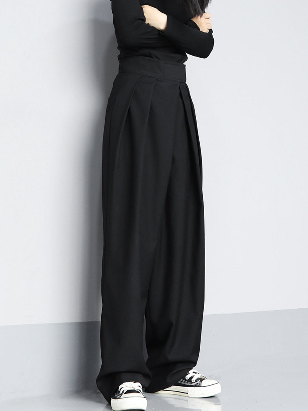 Karrie – Pantalones anchos con velcro