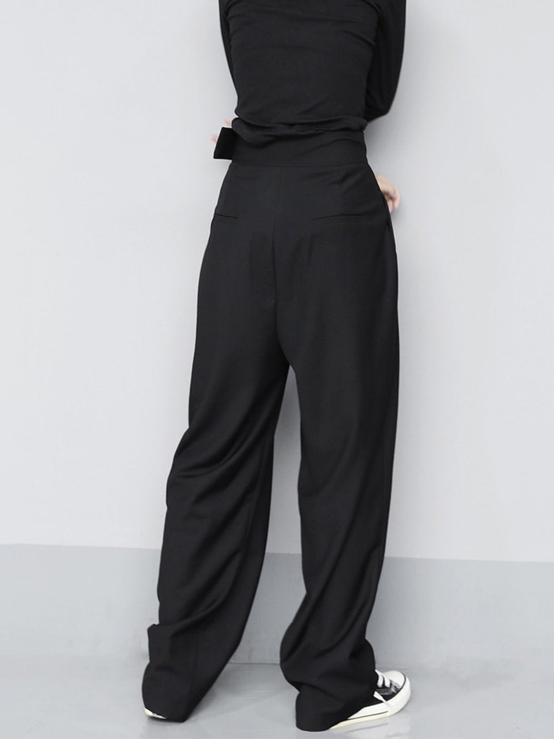 Karrie – Pantalones anchos con velcro
