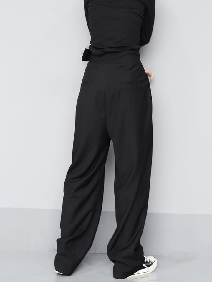 Karrie – Pantalones anchos con velcro