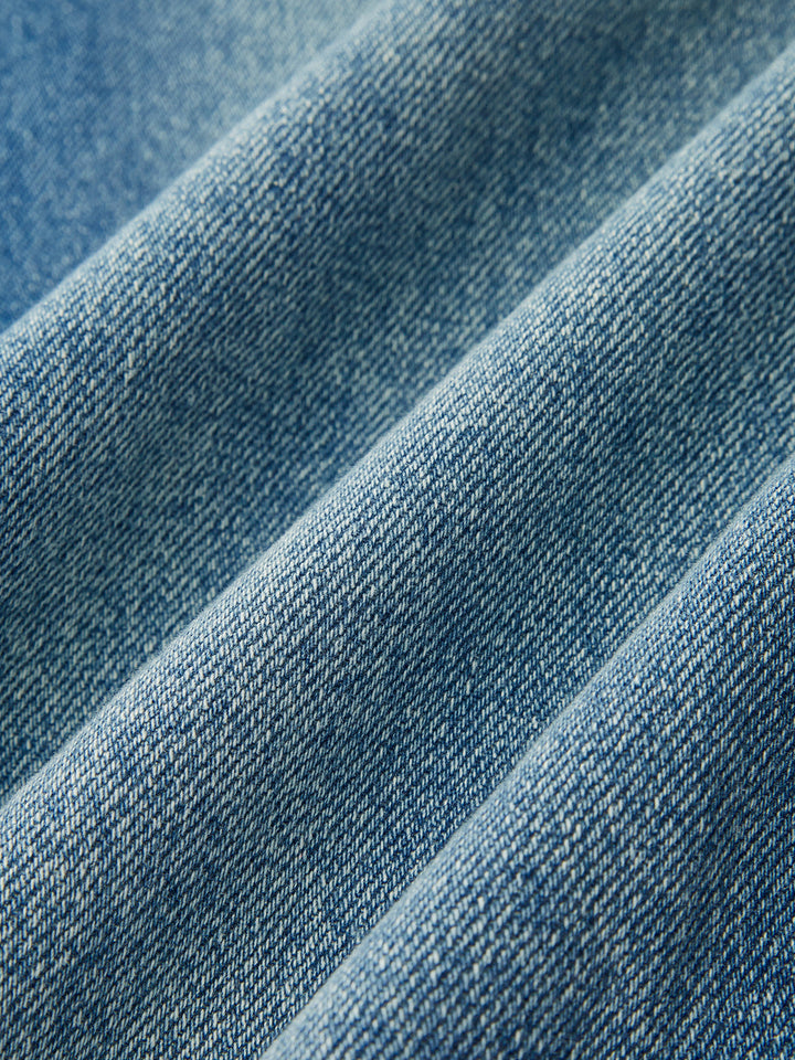 Eleanor | Jeans de mujer anchos de tiro alto y acabado deconstruido