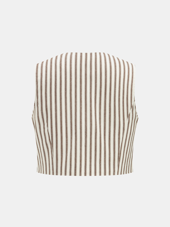 Jemma | Conjunto de mujer con top de algodón sin mangas