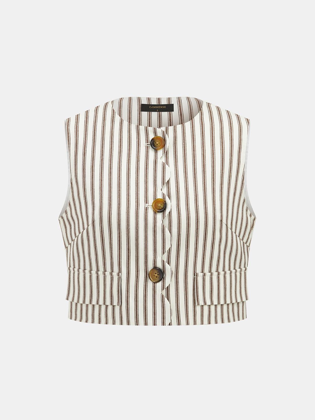 Jemma | Conjunto de mujer con top de algodón sin mangas