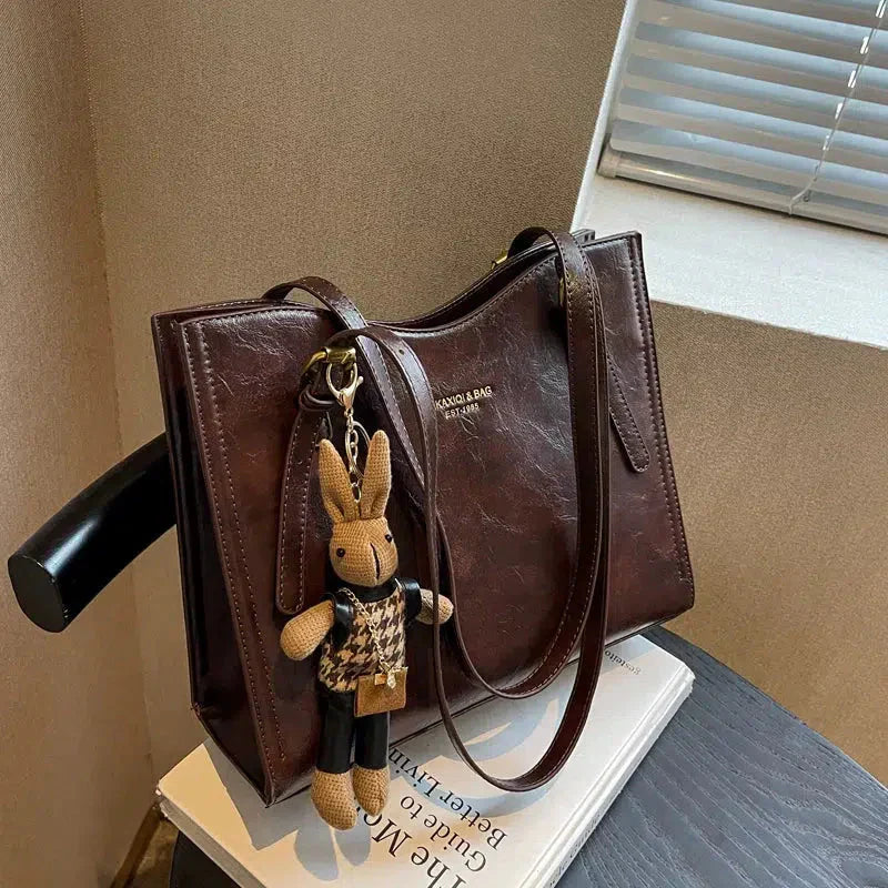 Zara | Elegante bolso de cuero + perchero para bolso gratuito