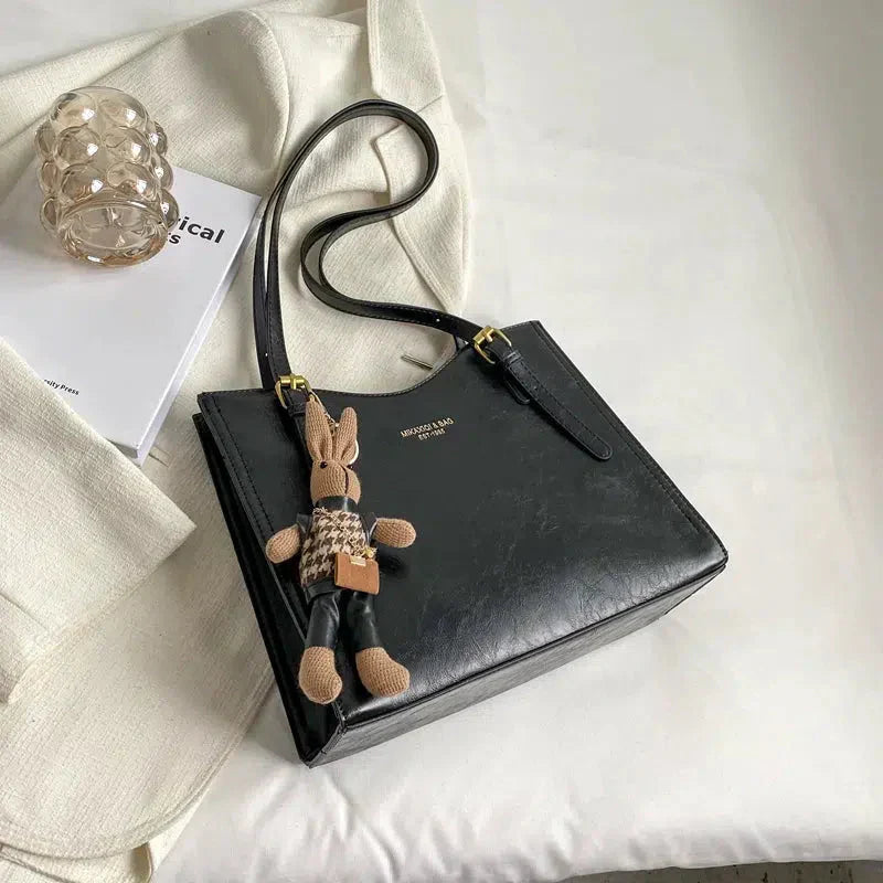Zara | Elegante bolso de cuero + perchero para bolso gratuito