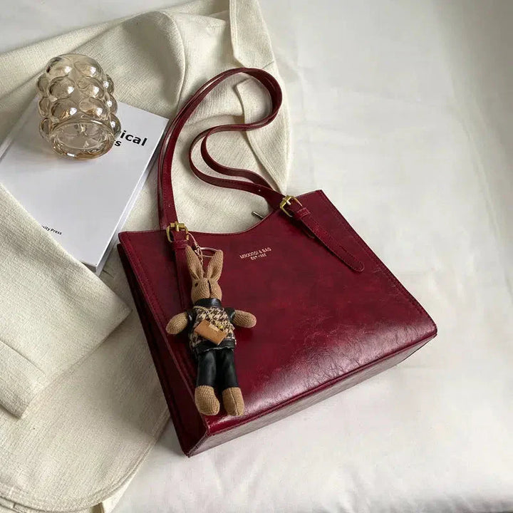 Zara | Elegante bolso de cuero + perchero para bolso gratuito