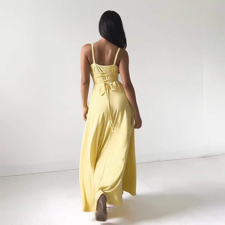 Paulina - Vestido maxi sin tirantes