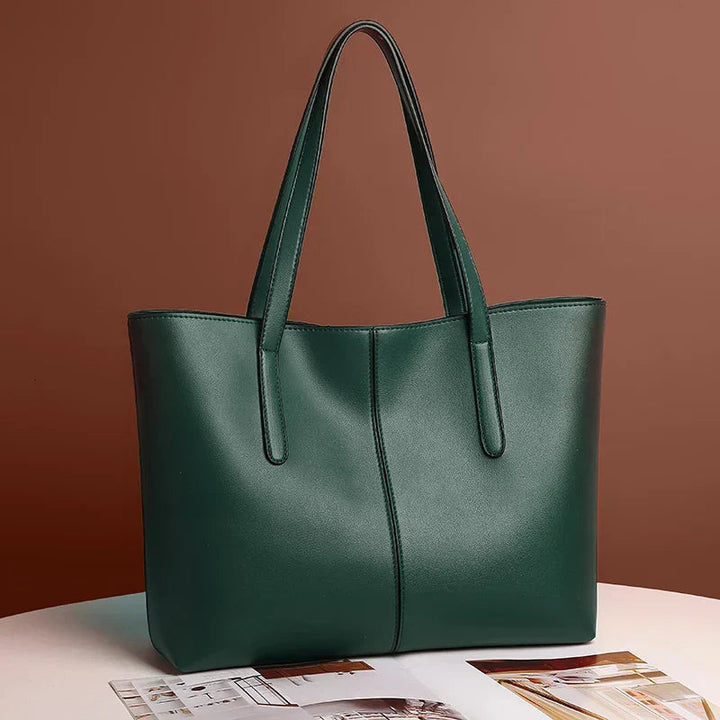 Velmira - Elegante bolso de mujer de gran capacidad, hecho de material ecológico