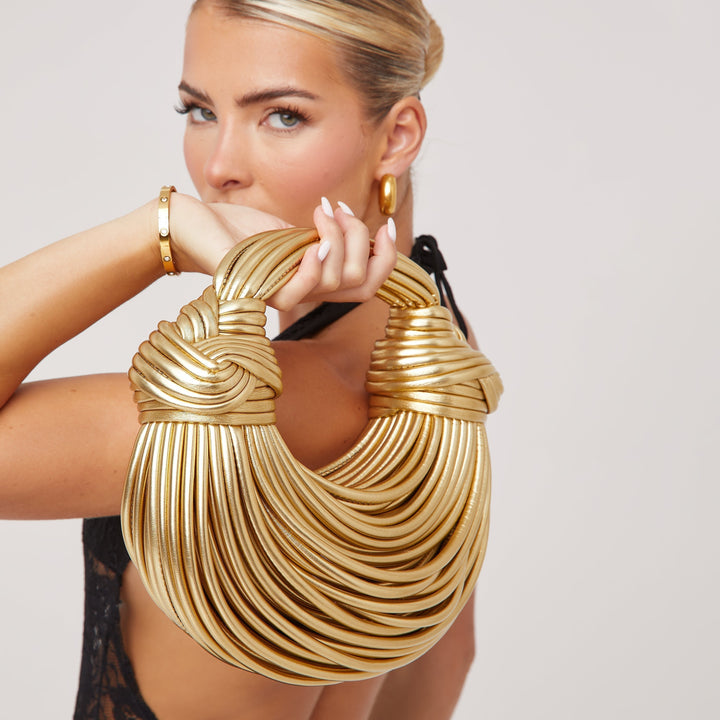 Marivelle - Bolso de mujer elegante con un diseño llamativo, nudo estiloso, alta calidad de fabricación