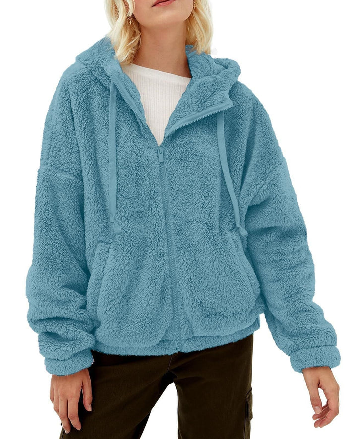 Leisha - Sudadera de mujer suave con capucha – estilo casual