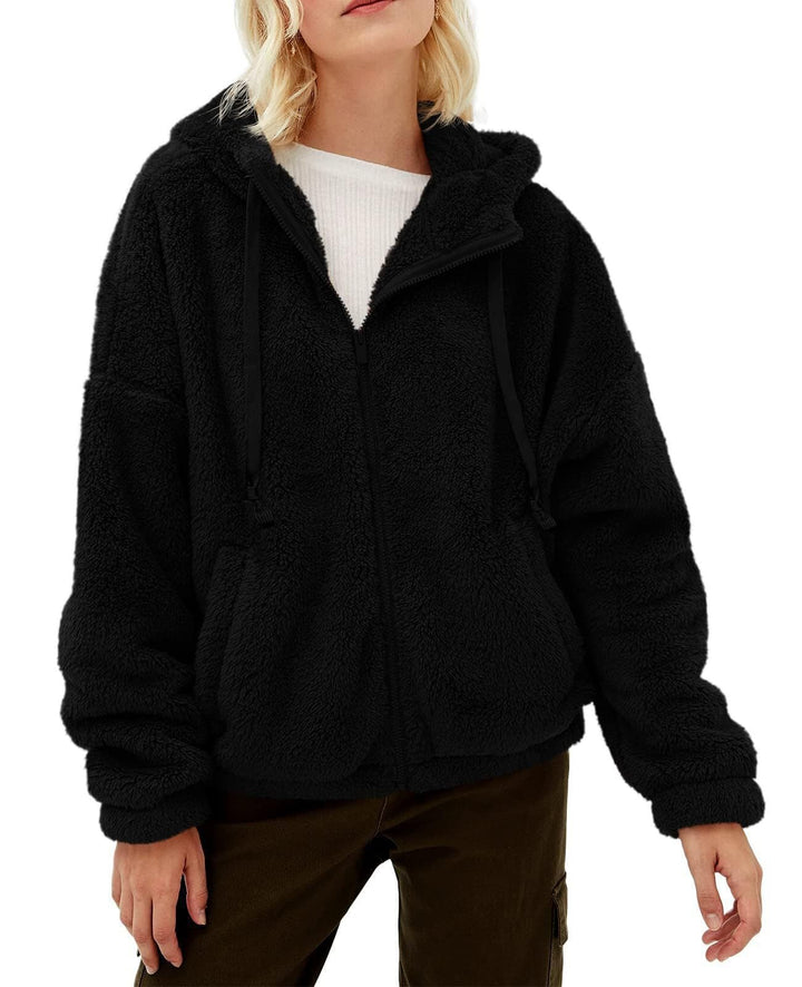 Leisha - Sudadera de mujer suave con capucha – estilo casual