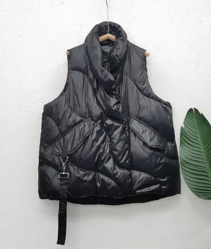 Marvella - Chaleco acolchado oversize para mujer – cálido y estiloso