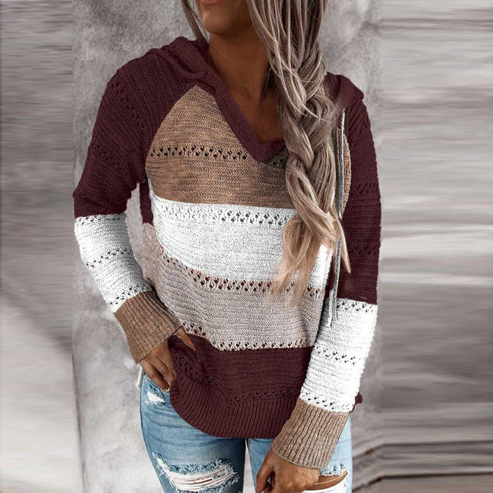 Aveline - Suéter de Mujer con Capucha Estilo Boho