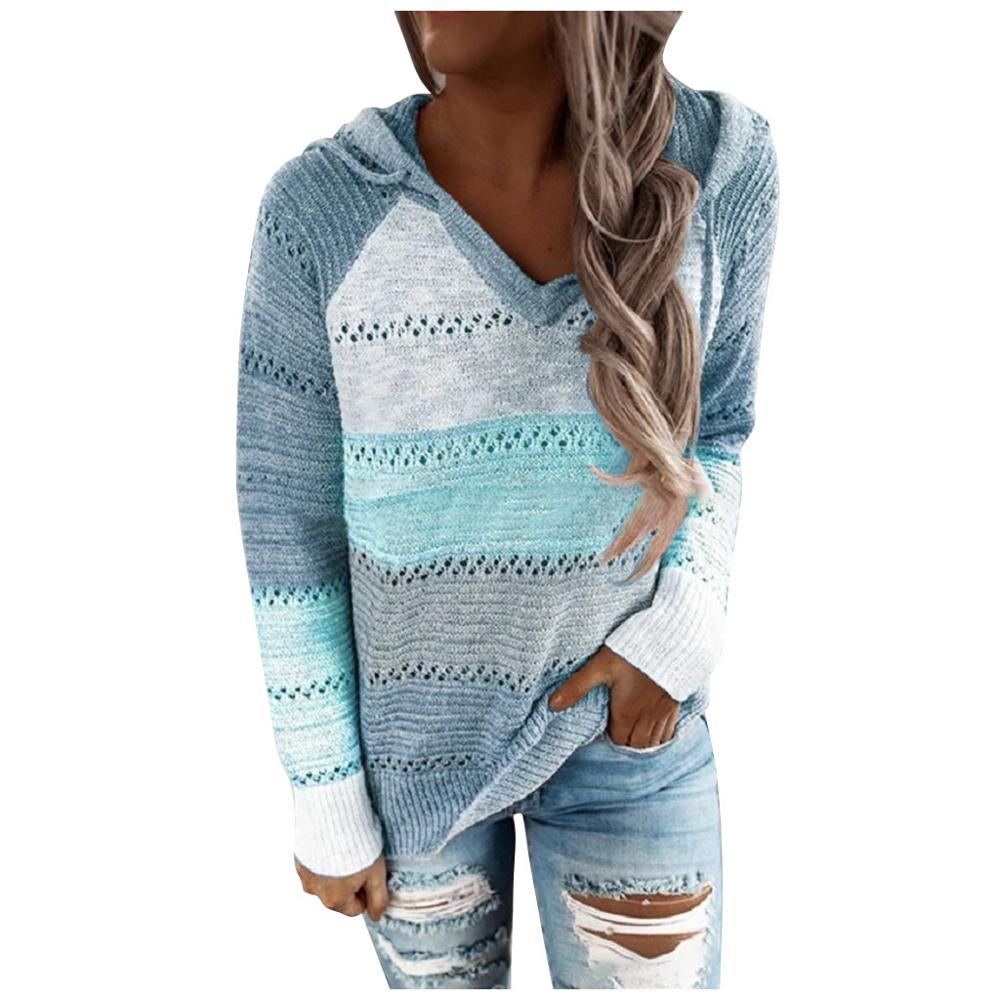 Aveline - Suéter de Mujer con Capucha Estilo Boho