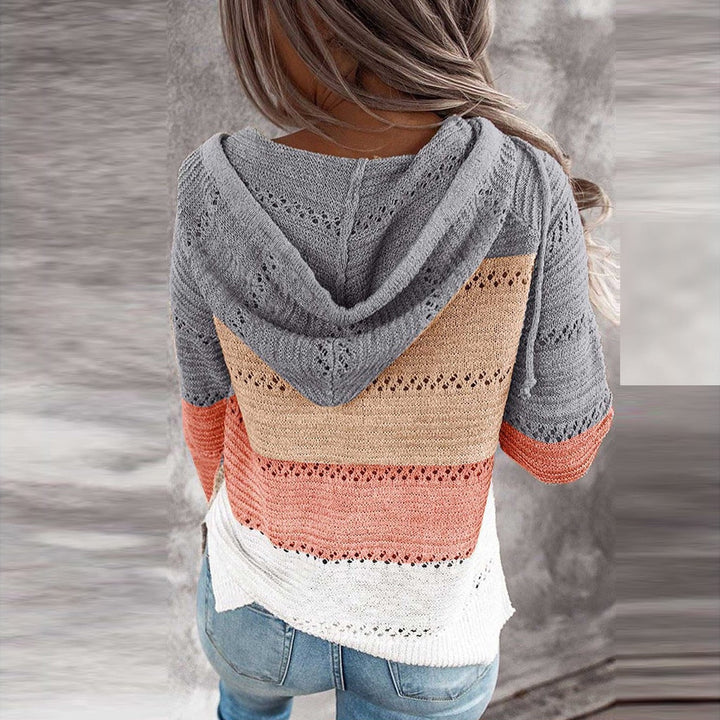 Aveline - Suéter de Mujer con Capucha Estilo Boho