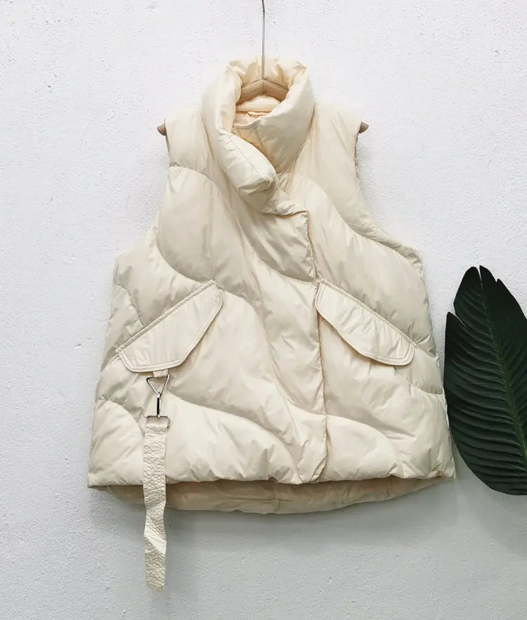 Marvella - Chaleco acolchado oversize para mujer – cálido y estiloso