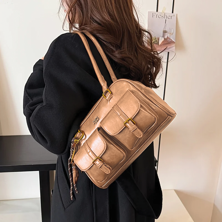 Ariel | Bolso de hombro de piel vegana, elegante y práctico