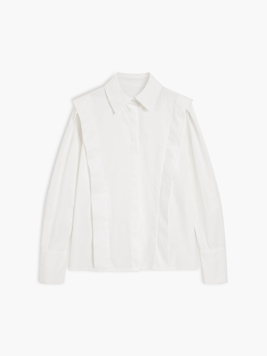 Madge | Camisa de mujer con cuello y puños anchos, elegante clásica