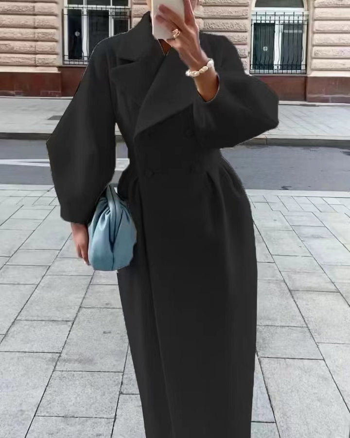 Julia - Abrigo de invierno elegante de lana para mujer