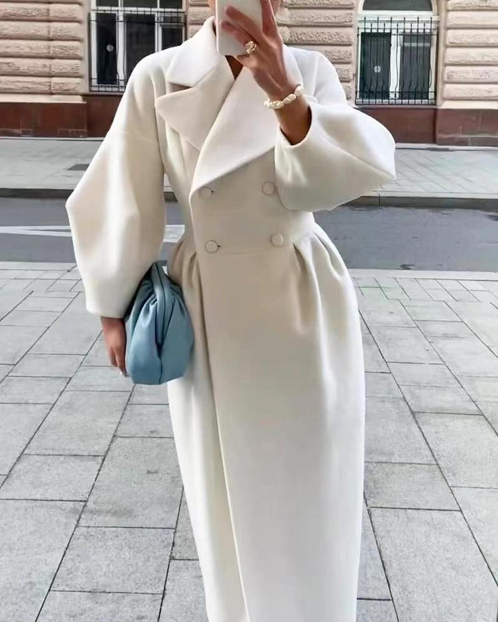 Julia - Abrigo de invierno elegante de lana para mujer