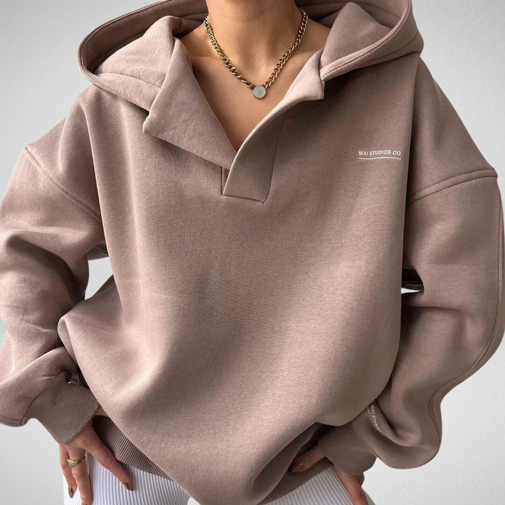 Lena | Sudadera con capucha para mujer – cómoda y estilosa para el día a día