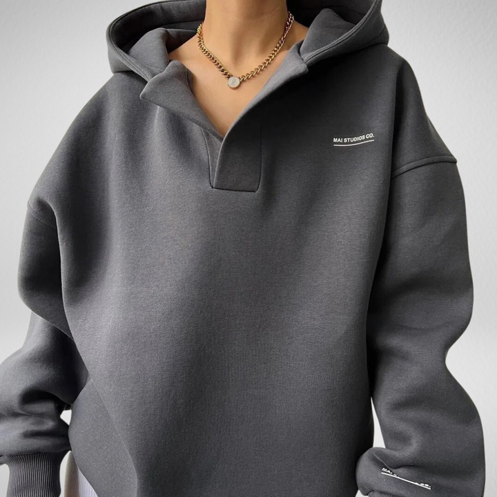 Lena | Sudadera con capucha para mujer – cómoda y estilosa para el día a día