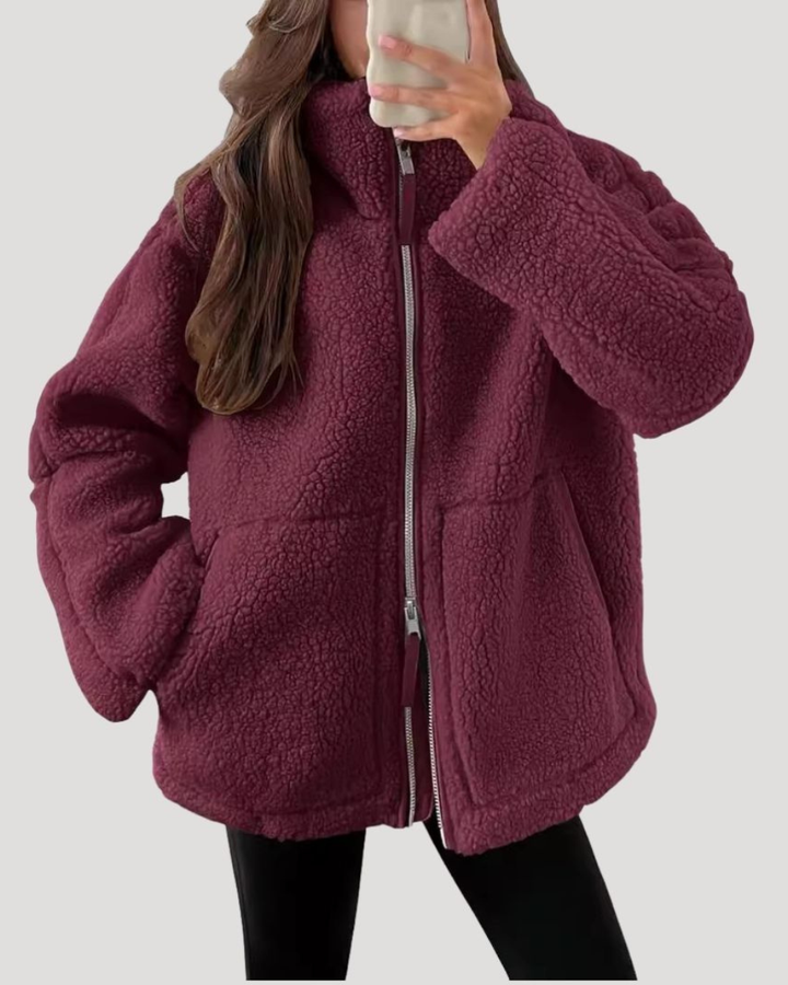 Bella | Chaqueta de mujer tipo “teddy”