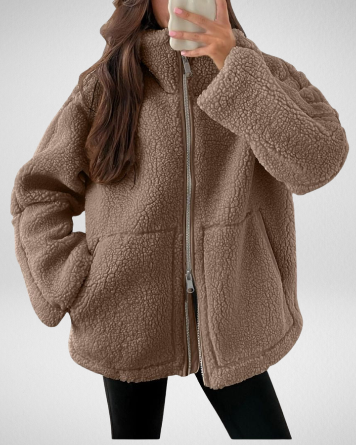 Bella | Chaqueta de mujer tipo “teddy”
