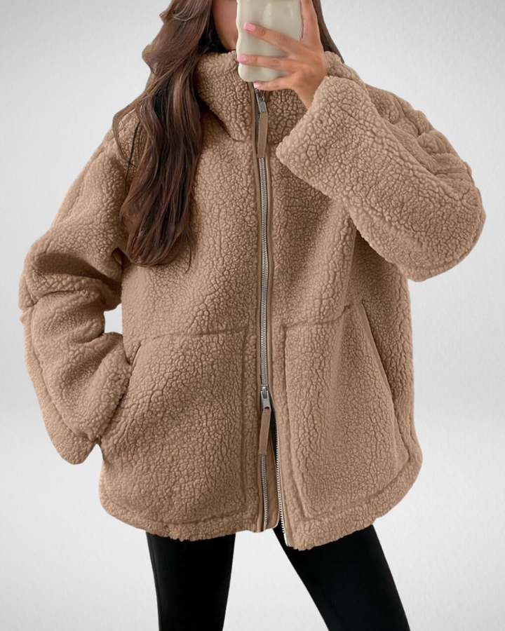 Bella | Chaqueta de mujer tipo “teddy”