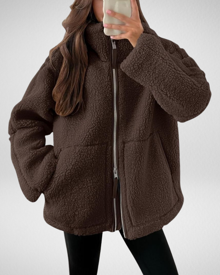 Bella | Chaqueta de mujer tipo “teddy”