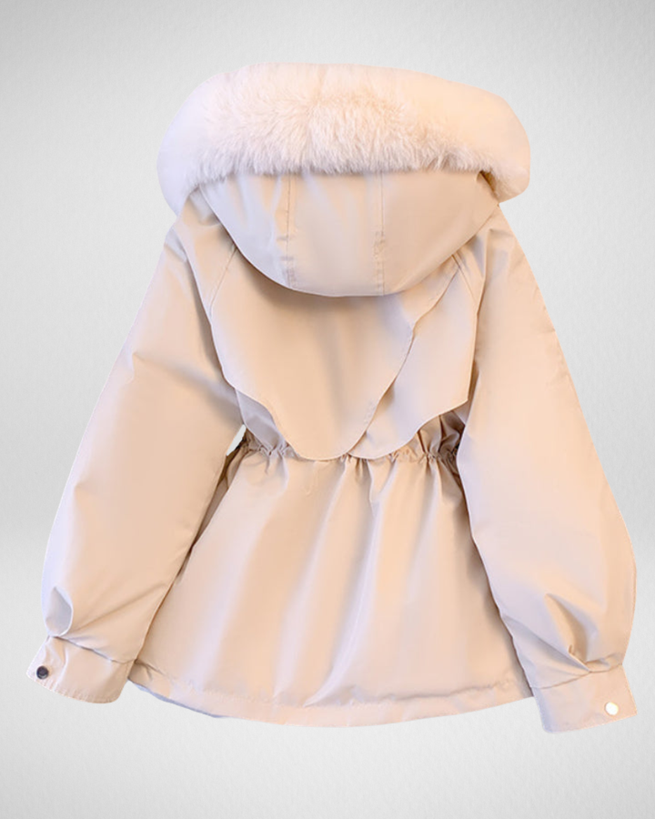 Lyra | Chaqueta de plumas para mujer con cuello desmontable