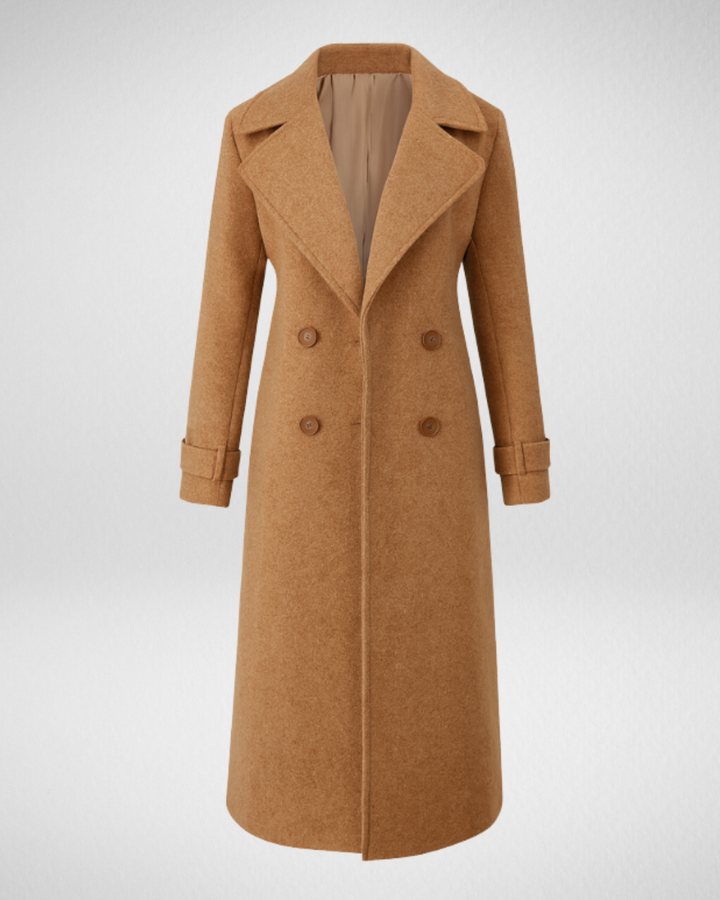 Claribel | Abrigo de fieltro para mujer – elegante y cálido en estilo clásico