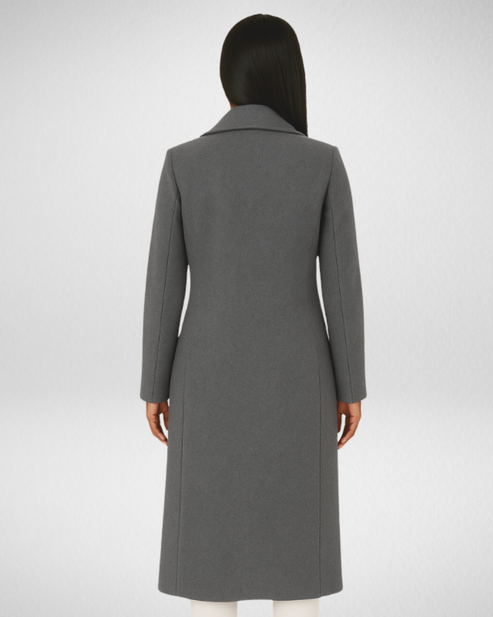 Claribel | Abrigo de fieltro para mujer – elegante y cálido en estilo clásico