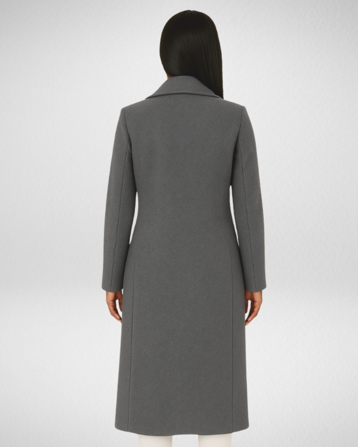 Claribel | Abrigo de fieltro para mujer – elegante y cálido en estilo clásico
