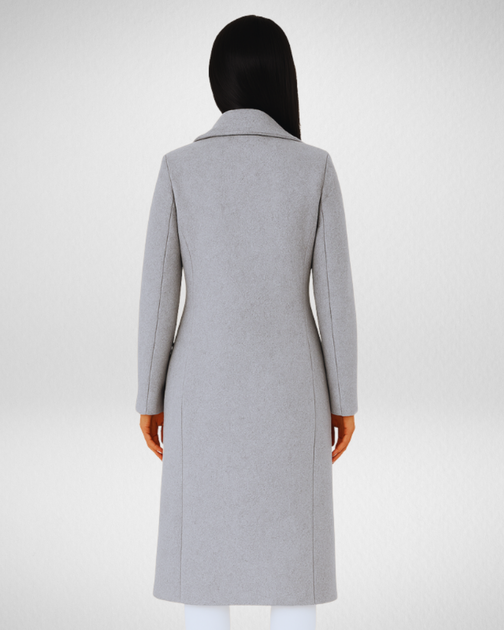 Claribel | Abrigo de fieltro para mujer – elegante y cálido en estilo clásico