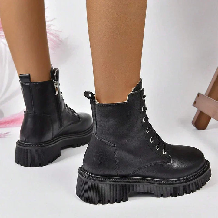 Klara | Botines térmicos para mujer con interior elegante y suela de trekking