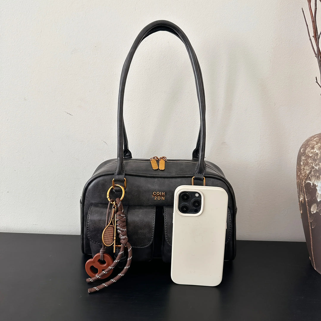 Ariel | Bolso de hombro de piel vegana, elegante y práctico
