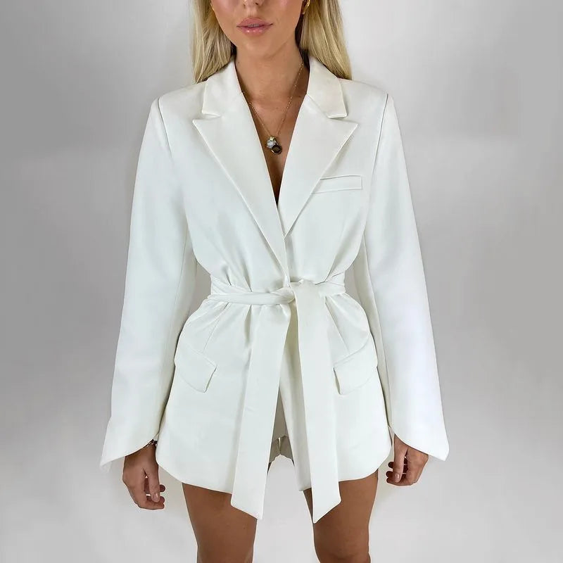 Ivy | Blazer elegante para mujer con cinturón
