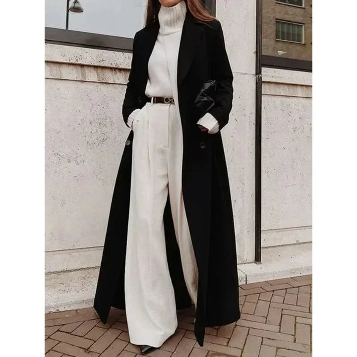 Cordelia | Abrigo largo de mujer de doble botonadura