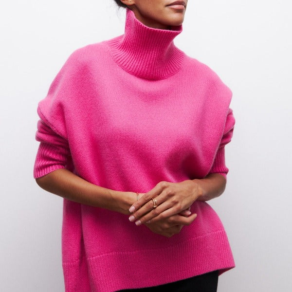 Bety | Suéter de Invierno con Cuello Alto