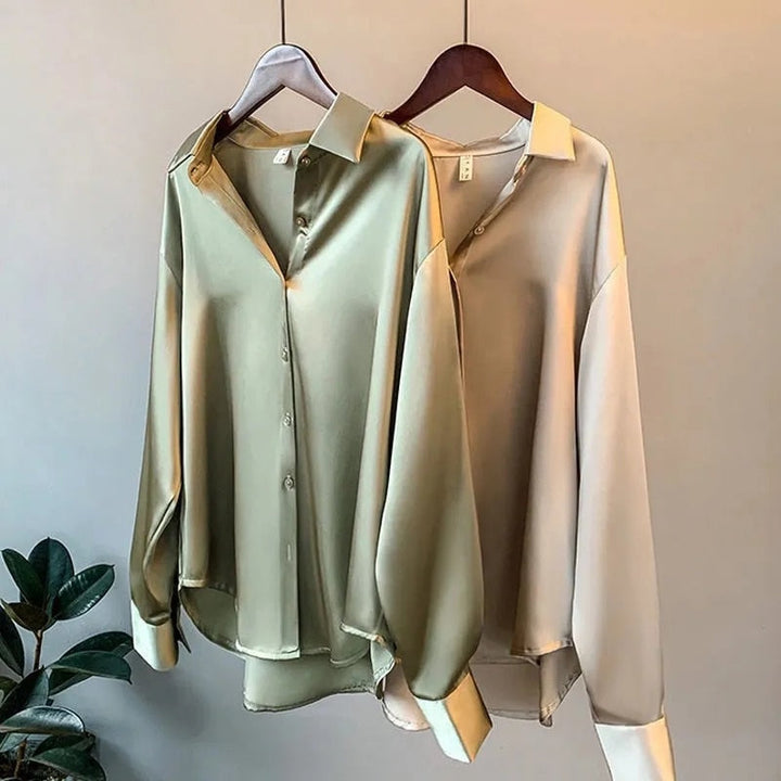 Myra | Blusa de seda de lujo para mujer