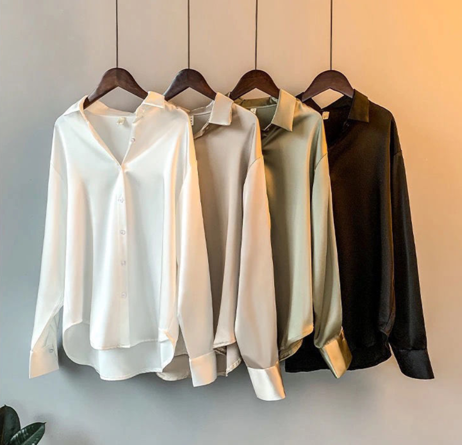 Myra | Blusa de seda de lujo para mujer