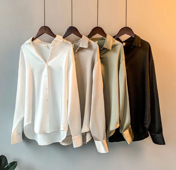 Myra | Blusa de seda de lujo para mujer
