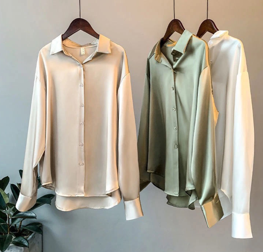 Myra | Blusa de seda de lujo para mujer