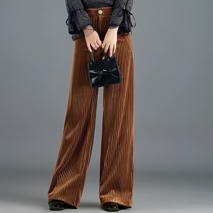 Larissa – Pantalones de pana elegantes para mujeres