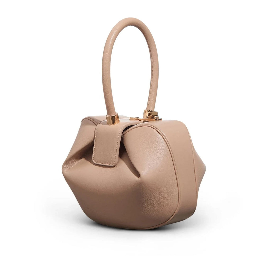 Sherry | Bolso de mano mini redondo con asa elegante y estiloso