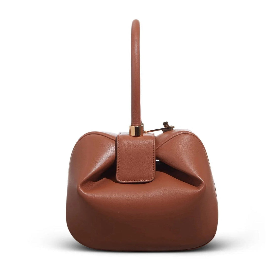 Sherry | Bolso de mano mini redondo con asa elegante y estiloso