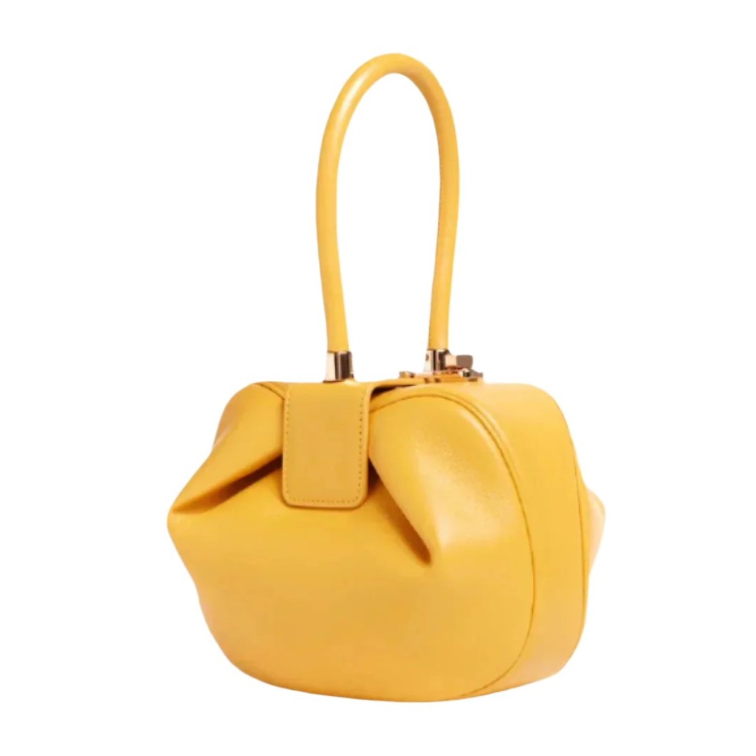 Sherry | Bolso de mano mini redondo con asa elegante y estiloso